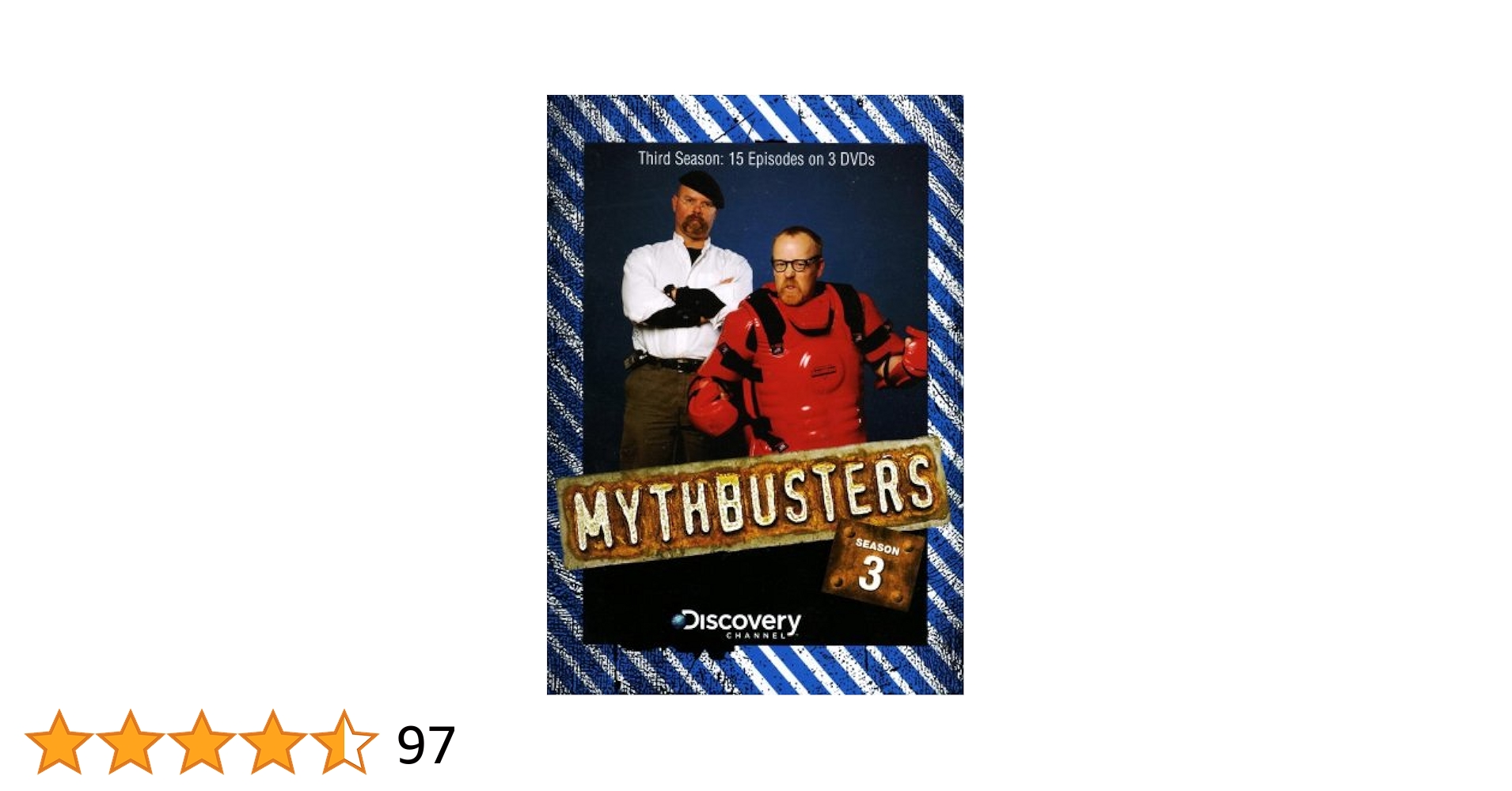 その他 Mythbusters: Season 3 [DVD] Mythbusters : Season 3 (DVD, 2009, 7-Disc Set) - Region 4